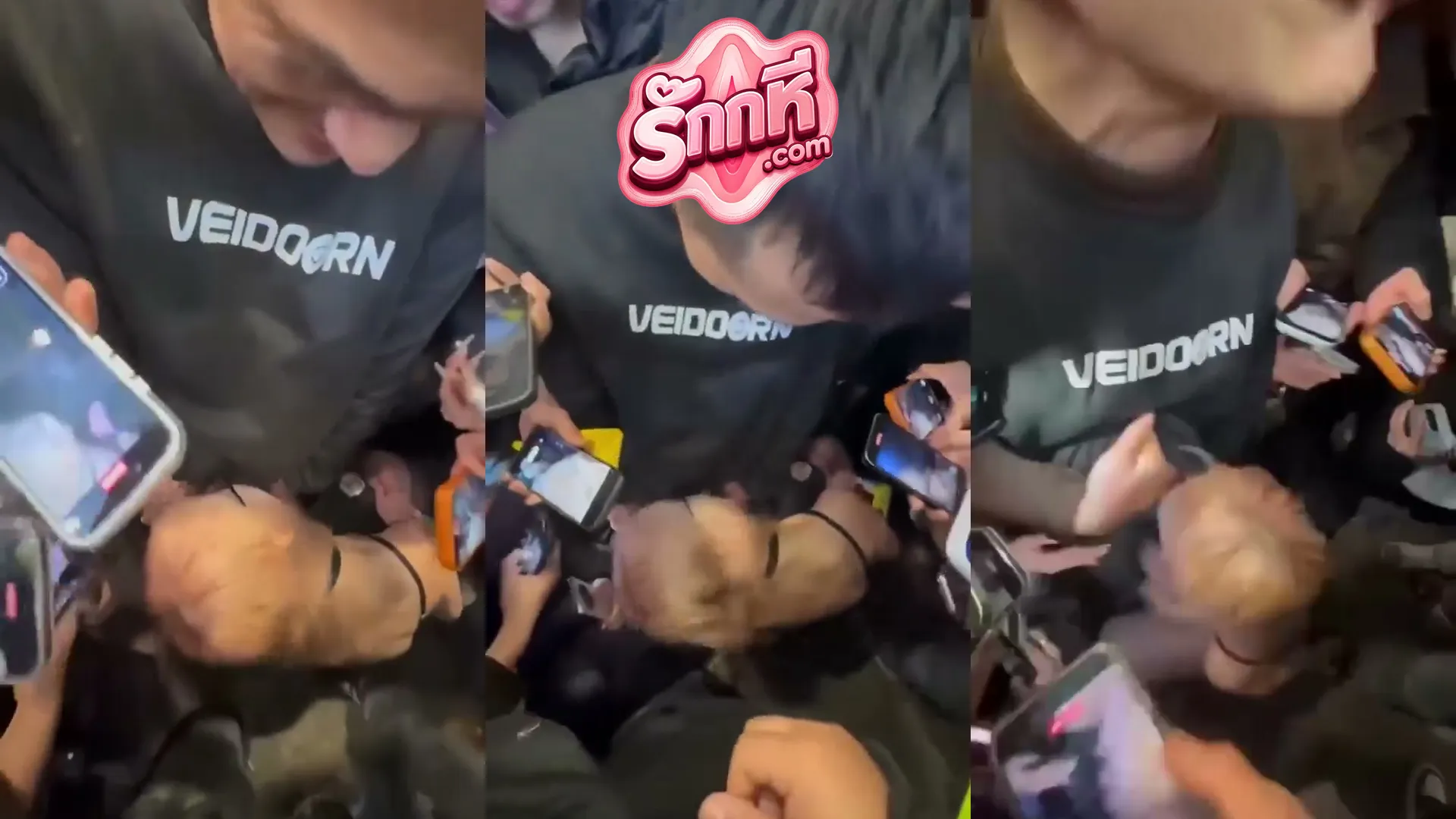 คลิปหลุด ที่กำลังเป็นไวรัลดังที่จีนในตอนนี้ โม้กควยให้คนแปลกหน้ากลางกรุง